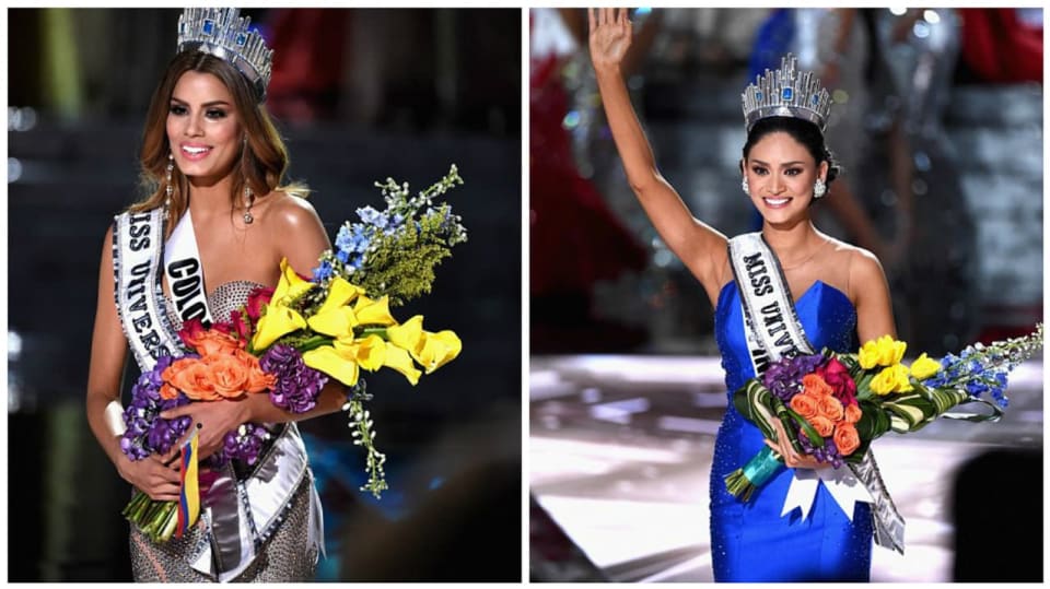 Adriadna Gutierrez a Pia Alonzo Wurtzbach